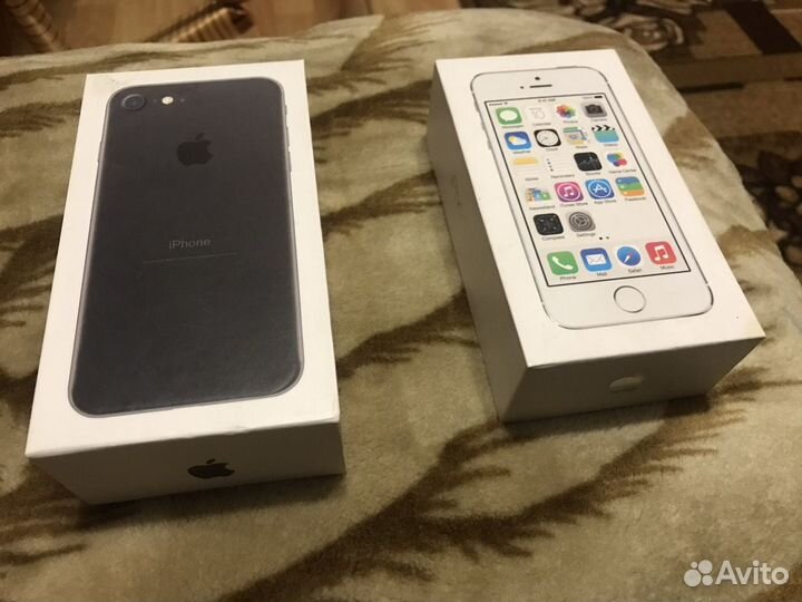 Коробка от iPhone 7 и 5S