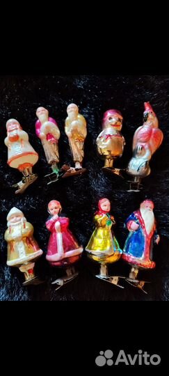 Елочные игрушки СССР