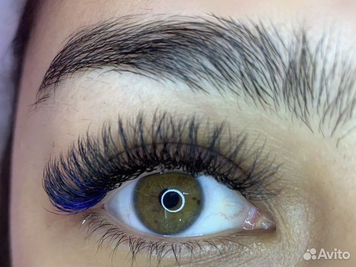 Наращивание ресниц, дизайн -ламинирование бровей