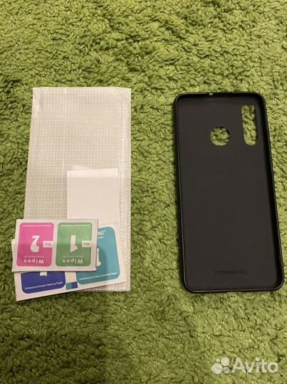 Чехол и стекло для huawei P30 light 4/128