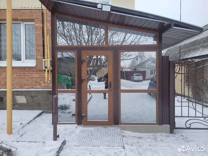 Пластиковые окна и двери новые