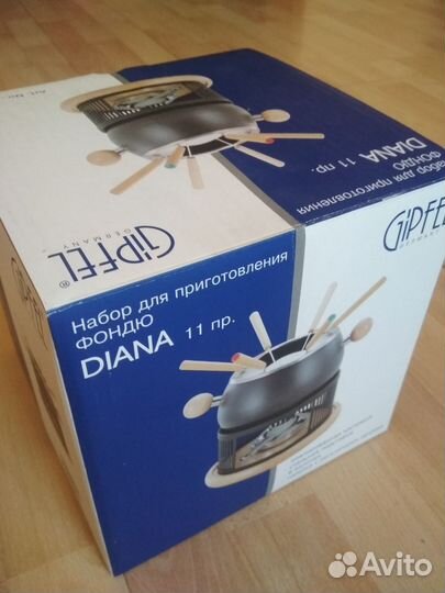 Набор для фондю gipfel diana 11 предметов