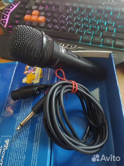 Bbk dm-120 микрофон для караоке