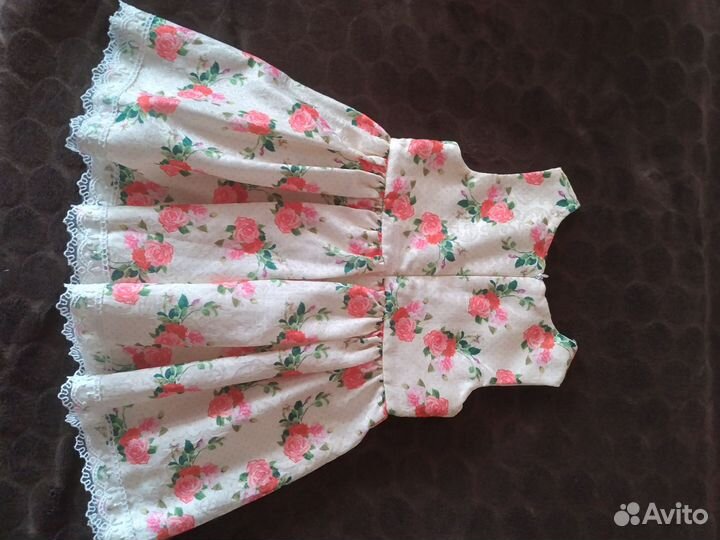 Платья для девочки пакетом размер 80