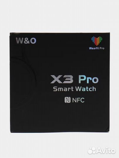 Умные часы SMART Watch X3 Pro, круглые с NFC