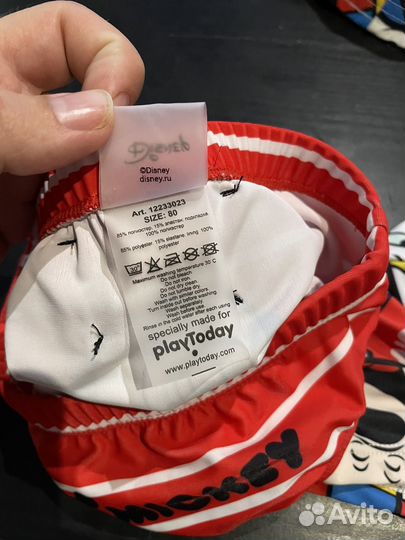 Панама плавки на мальчика 80