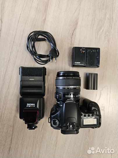 Фотоаппарат Canon 30D/вспышка Sigma EF-500 DG ST