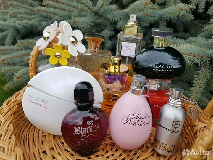 Парфюмерия, остатки во флаконах