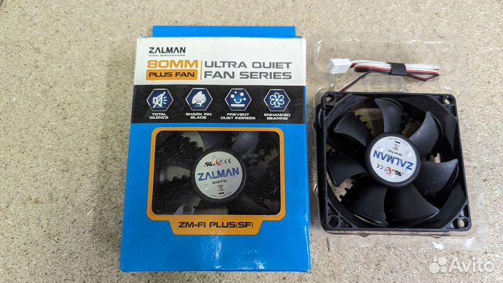 Вентилятор zalman ZM-F1 plus