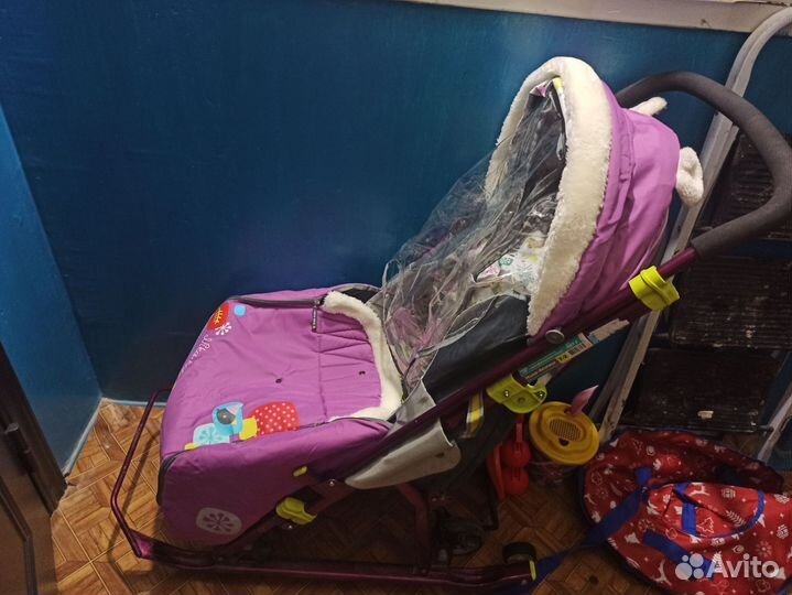 Санки коляска Nika 7-2