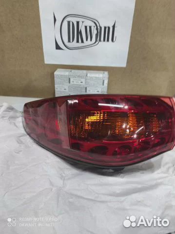 Фонарь задний левый infiniti Qx70 fx35 fx37 fx50