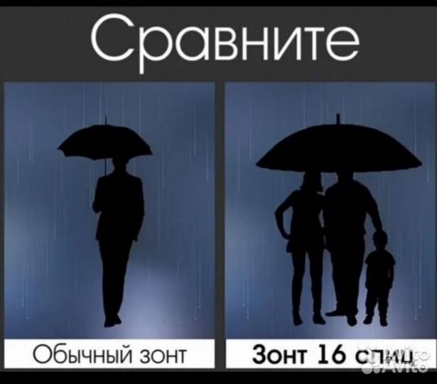 Зонт трость самый огромный 130 см новый