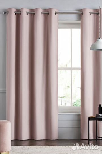 Шторы новые на люверсах