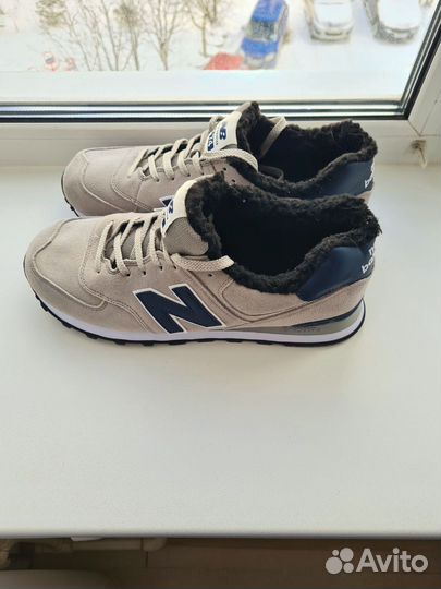 Кроссовки зимние new balance 574