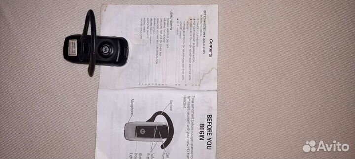 Bluetooth наушник гарнитура