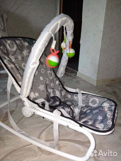 Детская шезлонг качалка