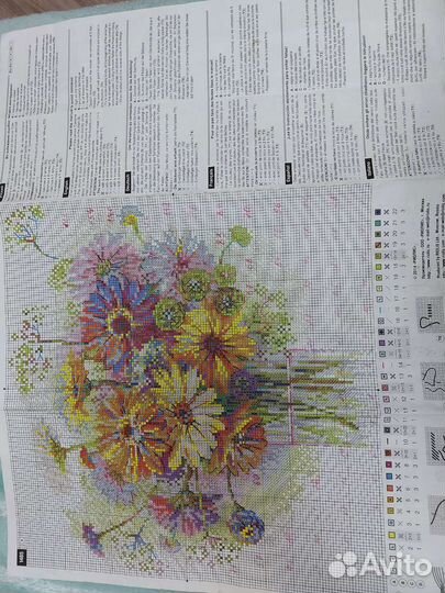 Вышивка крестом набор риолис