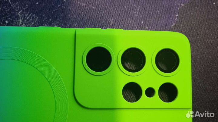 Чехол на Samsung s21 ultra с беспроводной зарядкой