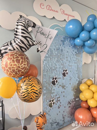 Фотозона для мальчика на годик