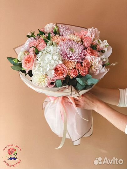 Нежный букет цветов