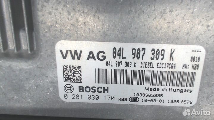 Блок управления двигателем Volkswagen Caddy 2015