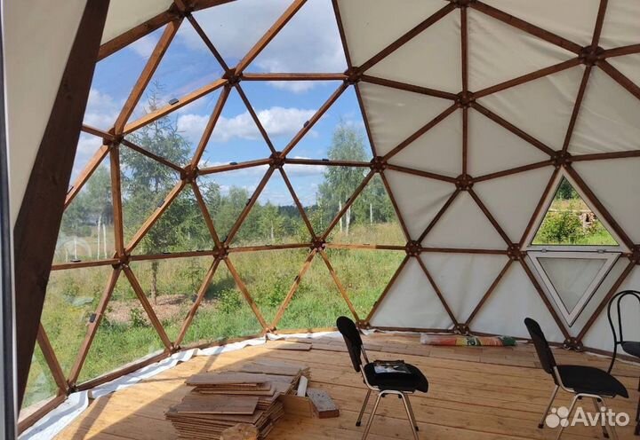 Геосфера геокупол глэмпинг