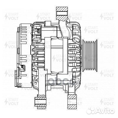 Генератор Geely Emgrand (11) /Lifan X60 (11) 1