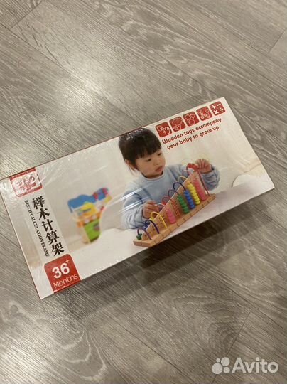 Деревянные игрушки новые