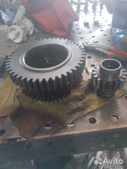 Шестерни бортовой балочный мост мтз