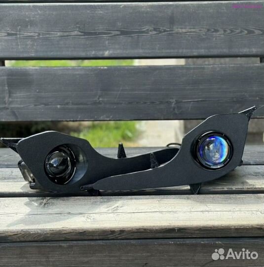 Лазерные туманки Hyundai Solaris 1 дорестайлинг