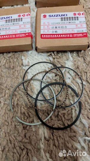 Поршневые кольца Suzuki address v125 v125g v125s