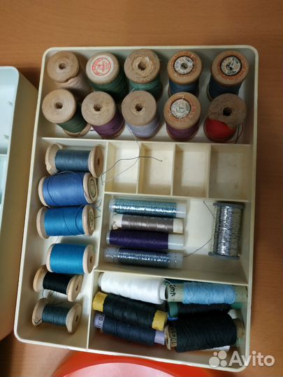 Советские нитки, коробка