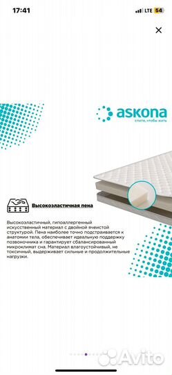 Анатомический матрас