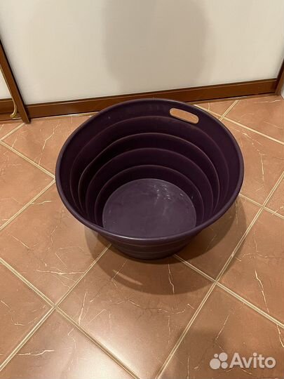 Таз силиконовый складной