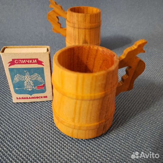 Кружка сувенир из дерева