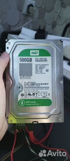 Жесткий диск 500 гб нерабочий