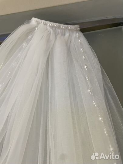 Фата двухярусная