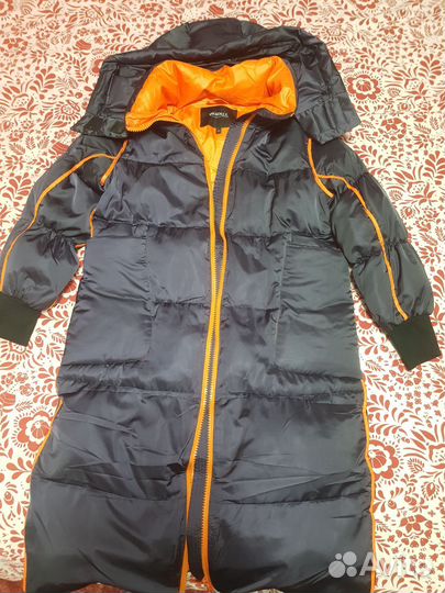 Пуховик женский длинный 42 44