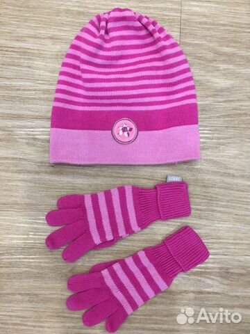 Комплект шапка и перчатки