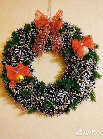 Новогодний венок большой