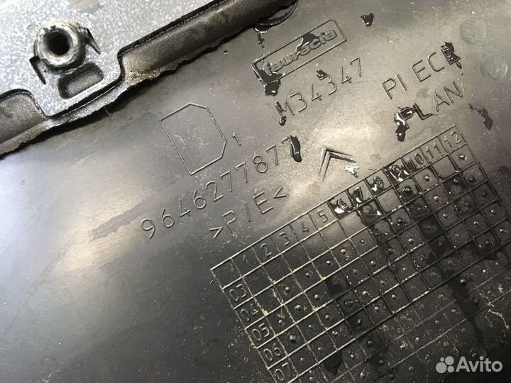 Обшивка двери задней правой C4 2005-2011