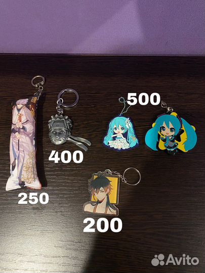 Брелки аниме