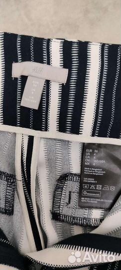 Шорты с поясом H&M 42-44