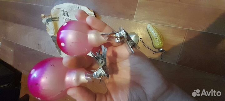 Елочные игрушки старые ретро СССР редкие
