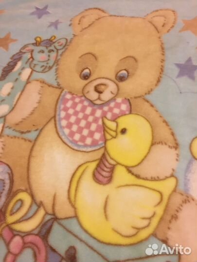 Плед детский меховой