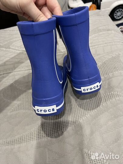 Резиновые сапоги crocs детские