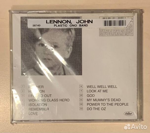 John Lennon – John Lennon / Plastic Ono Band CD