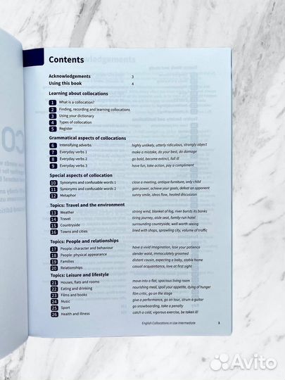 English collocations in use