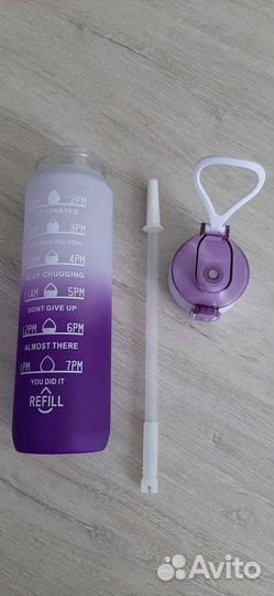 Бутылка для воды 1л пластик