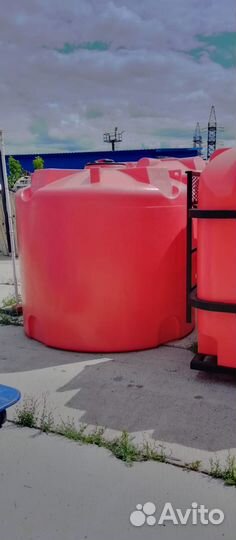 Емкость пластиковая для воды кас дизтопливо
